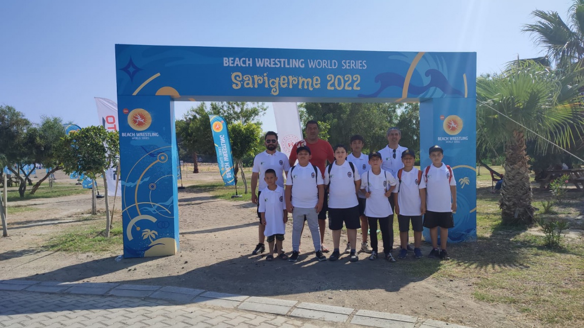 ''Uluslararası Plaj Güreşi Dünya Serisi'' Etkinliklerine Katıldık